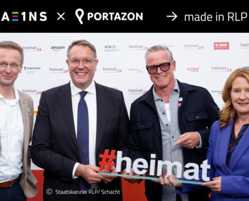 Portazon bei der Heimat 24 - Sommerfest in der RLP-Vertretung Berlins